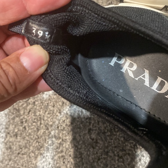 Prada XO Logo Sock Sneaker - Picture 8 of 8